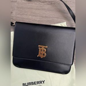 Burberry Mini TB Flat  Square Shoulder Bag - BRAND NEW